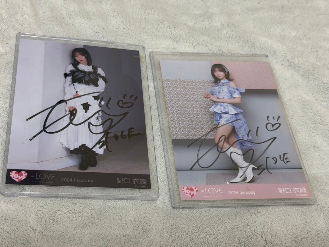 野口衣織 直筆 まとめ