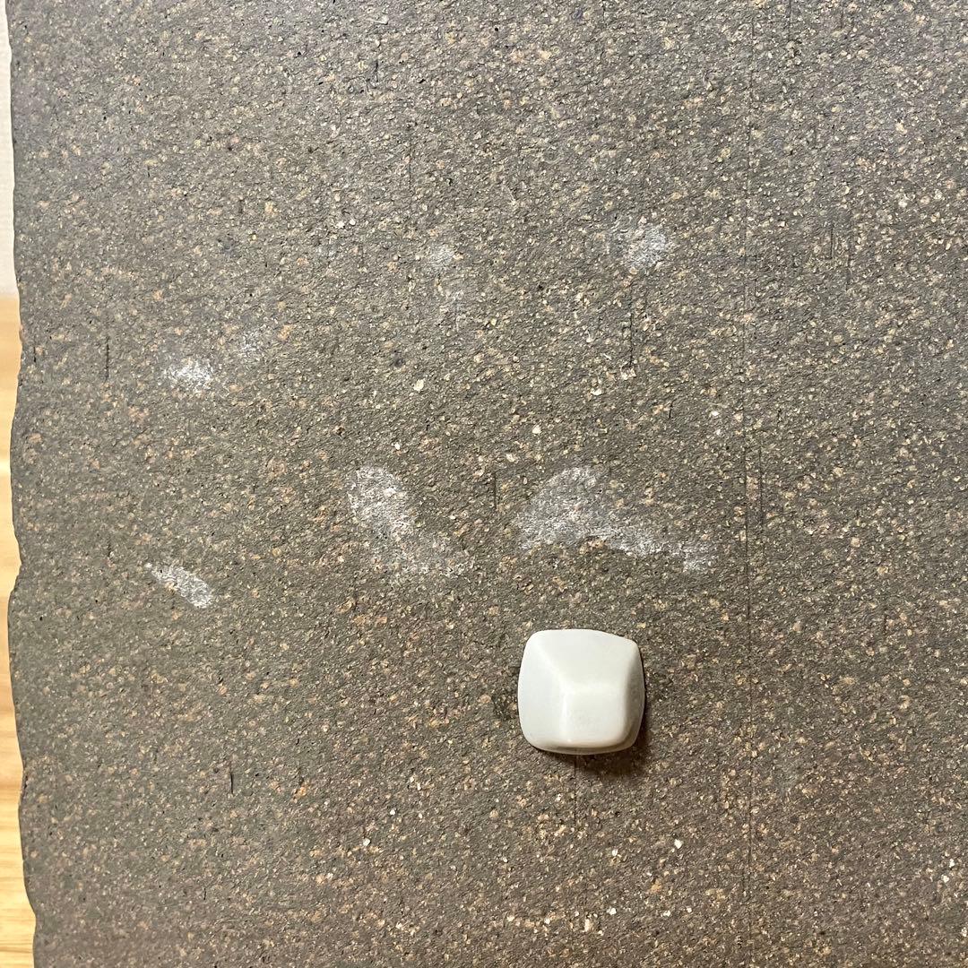 山本長左 九谷長左 飾皿 角皿 九谷焼 鹿に鳥図