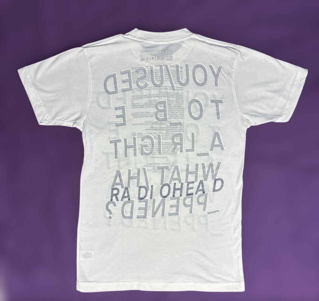 RADIOHEAD レディオヘッド 2008 Tシャツ 白 XS