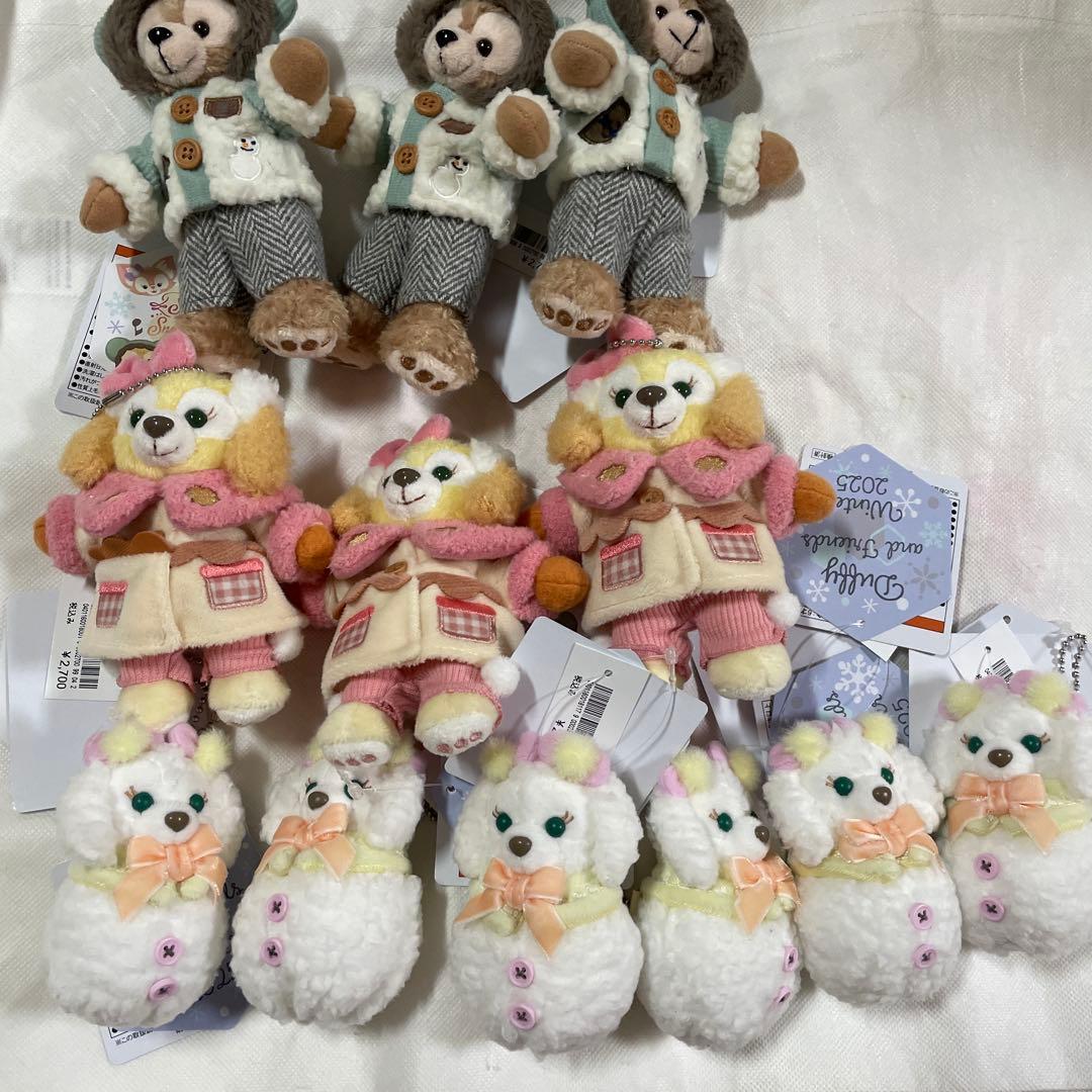 ディズニー　リゾート　ダッフィー　フレンズ　ぬいぐるみバッジ　ぬいぐるみチャーム