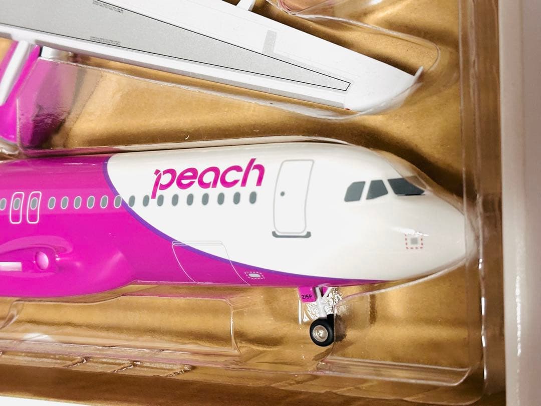 クロスウィング 1/100 Peach A320neo (Ever Rise製)