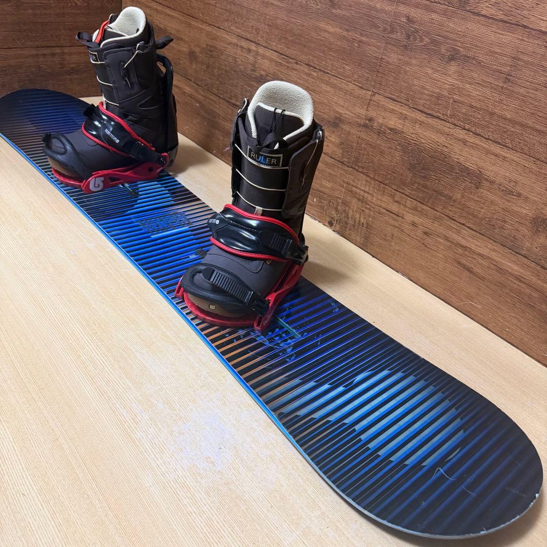 BURTON バートン　メンズ　スノーボード　３点セット　151cm メンテ済み