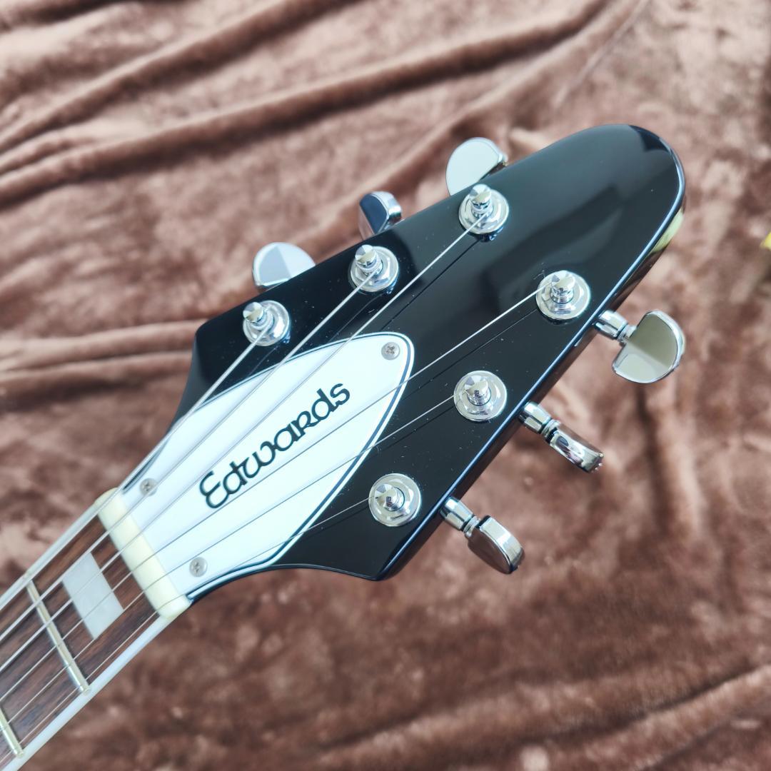 新品同様 EDWARDS E-FV-LTD フライング V flying ギター