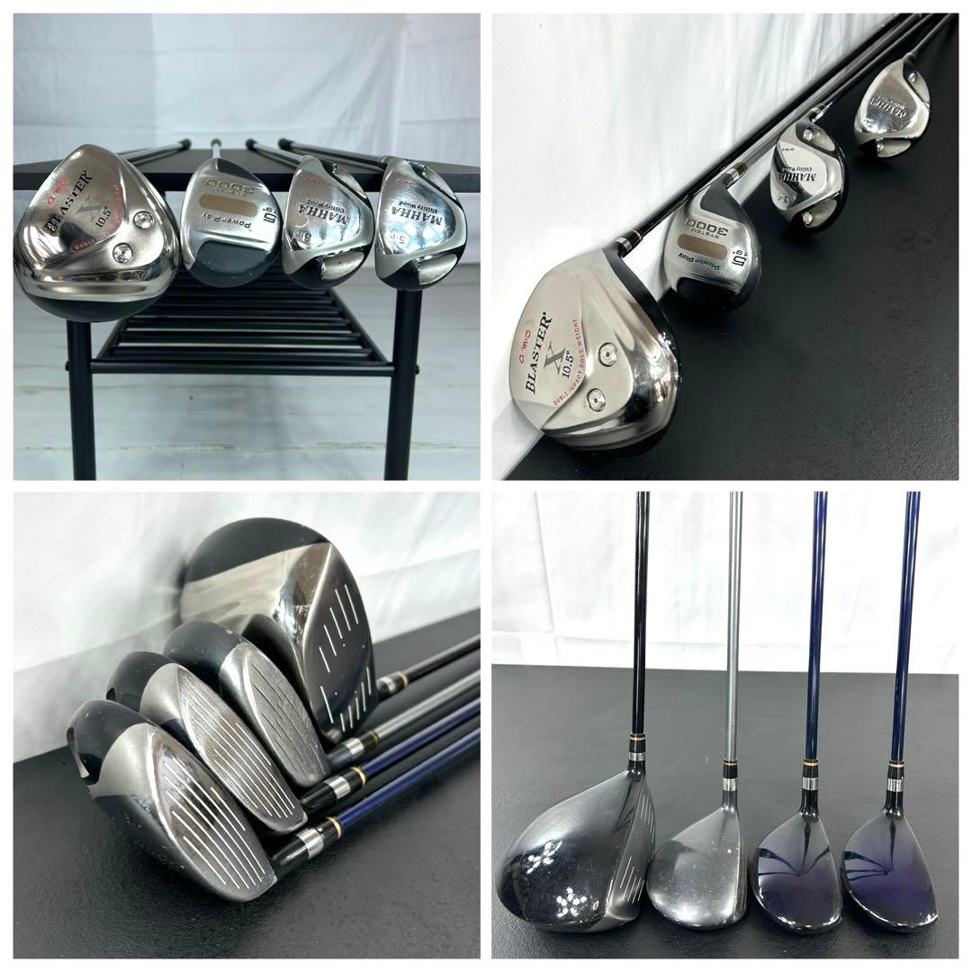 本格派 メンズゴルフクラブ 11本 フルセット ゴルフセット 初心者向 XXIO