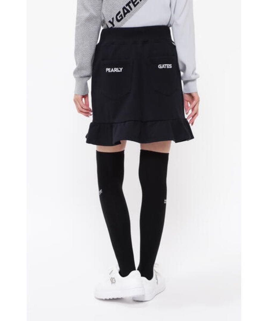 新品　タグ付　PEARLY GATES コットン裏毛スカート　サイズ2
