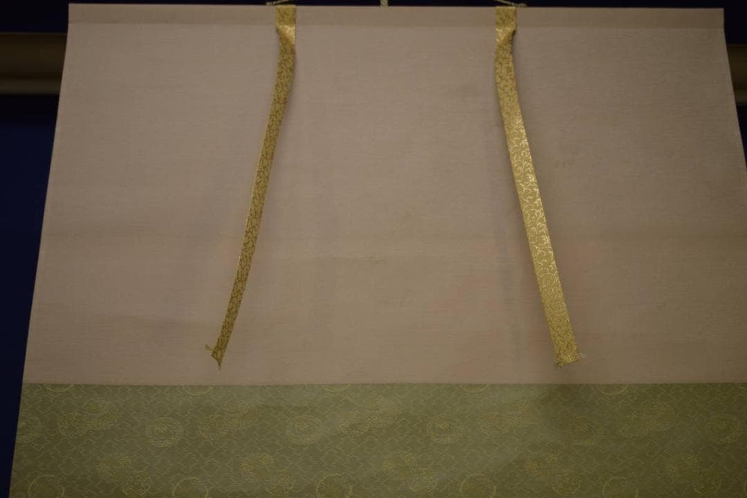 複製/葛飾北斎/富士山水七福神図/横物/工芸/布袋屋掛軸HI-637