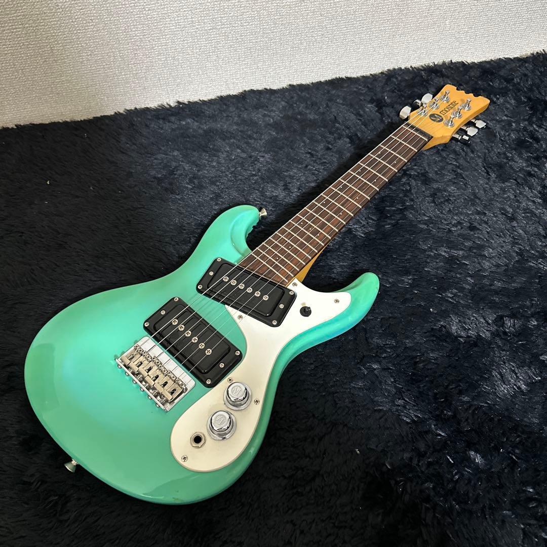 Mosrite エレキギター ミニギター レアカラー 弦楽器 専用ケース付属