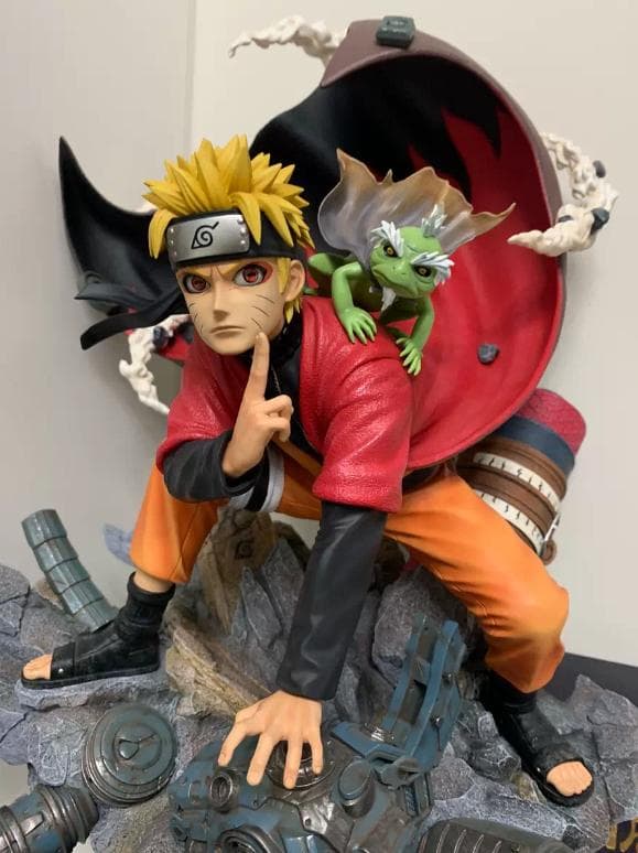 NARUTO ナルト 幕後 ナルト 樹脂フィギュア ガレキ スタチュー