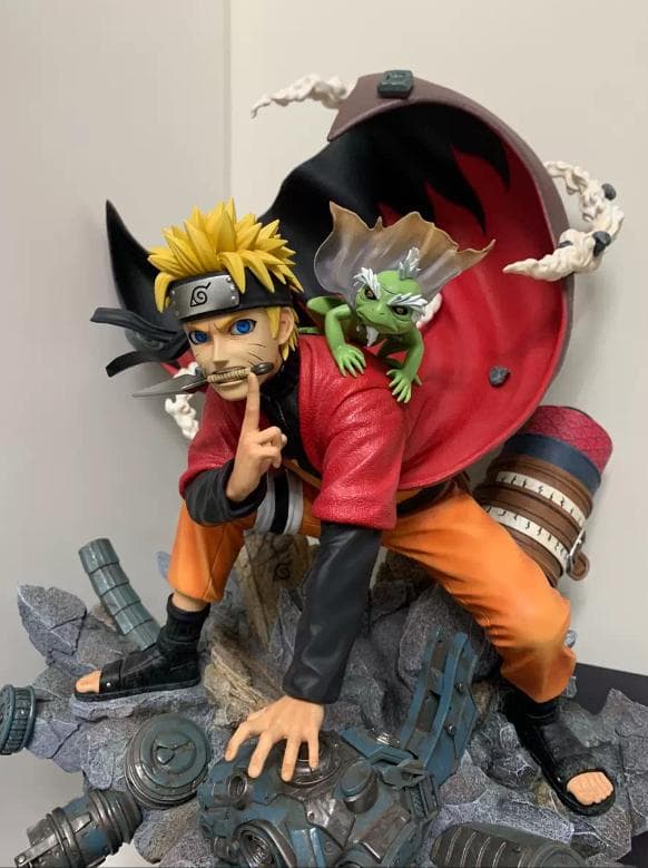 NARUTO ナルト 幕後 ナルト 樹脂フィギュア ガレキ スタチュー