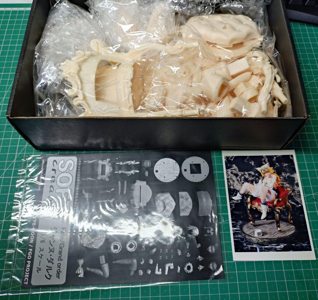 ガレージキットFGOジャンヌ・ダルク未塗装未組み立てホビラン