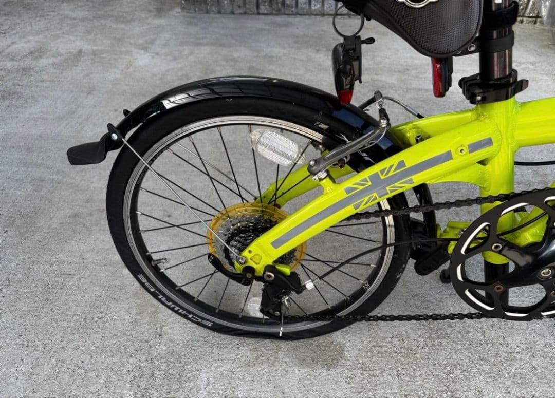 ミニクーパー　折りたたみ自転車