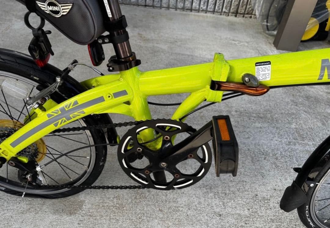 ミニクーパー　折りたたみ自転車
