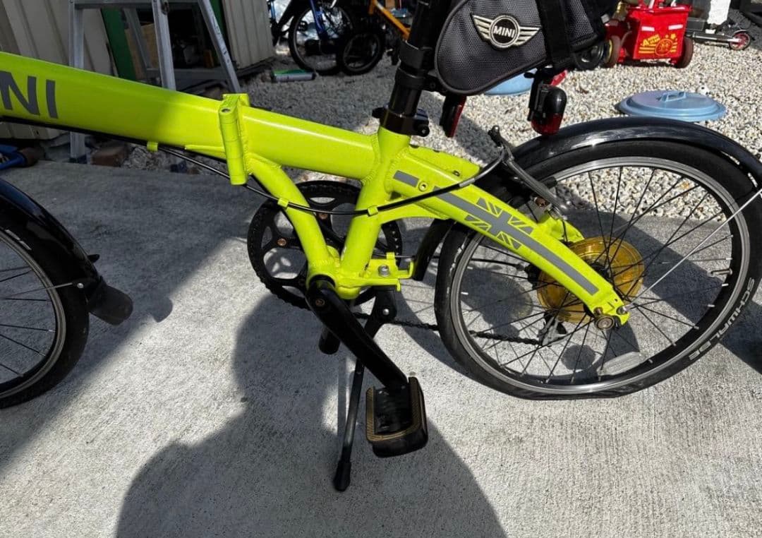 ミニクーパー　折りたたみ自転車