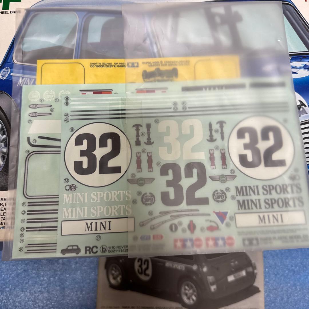 タミヤ 1/10 電動ラジオコントロールカー シリーズ ミニクーパー レーシング