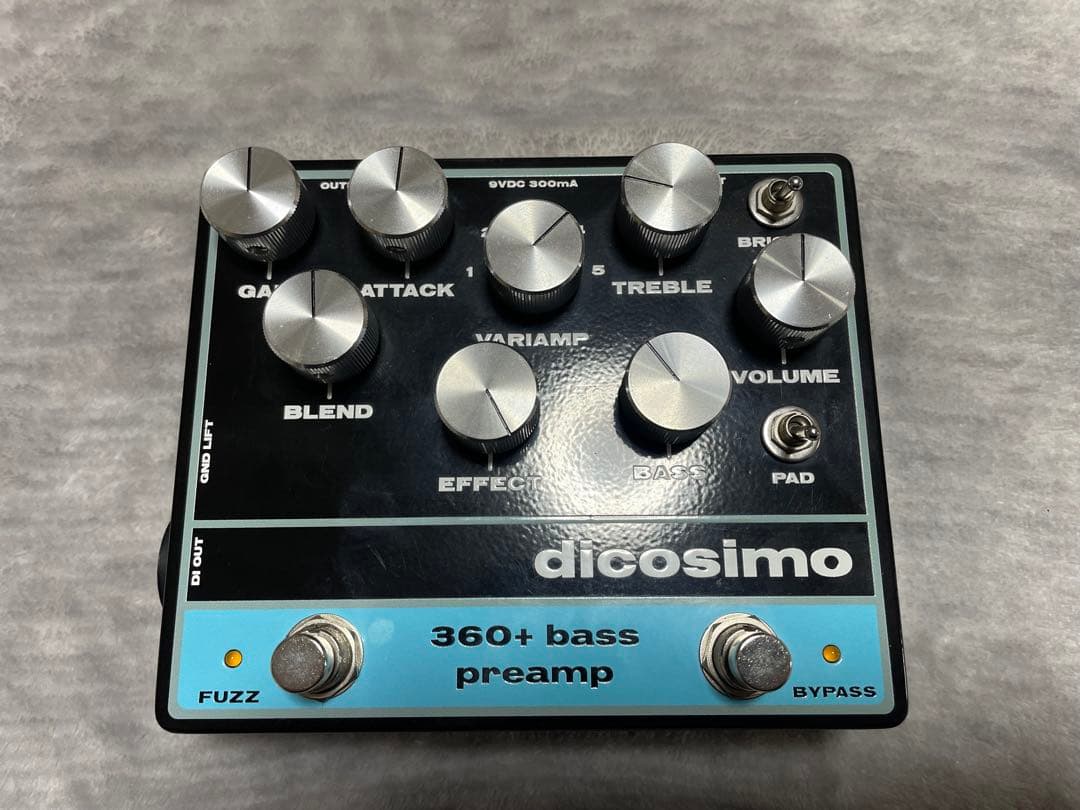 dicosimo 360+bass preamp ベース　プリアンプ