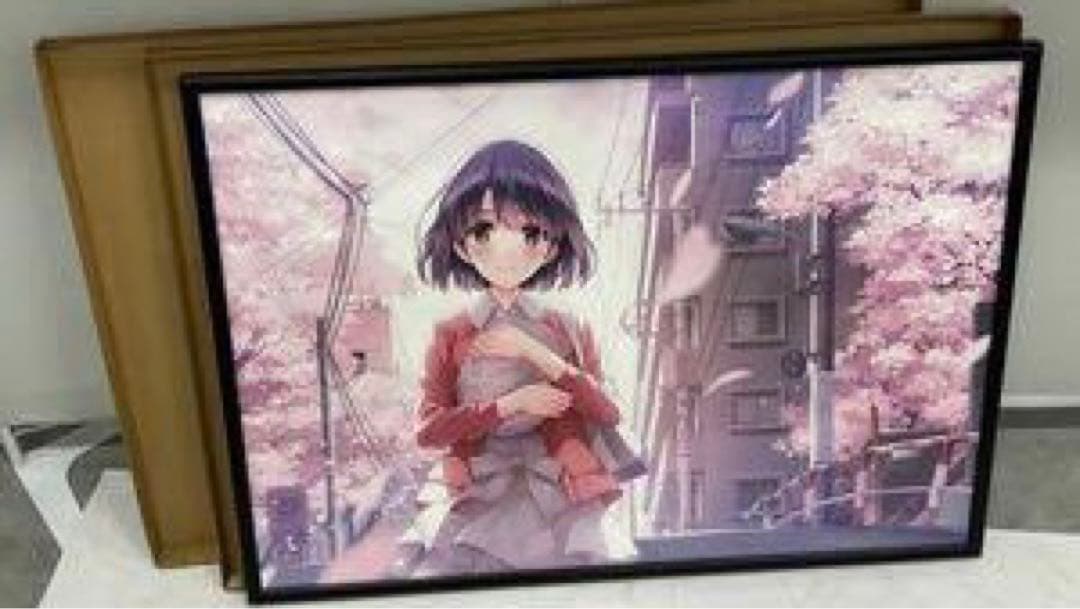 冴えない彼女の育てかた　B1プリモアート　直筆サイン入り　複製原画