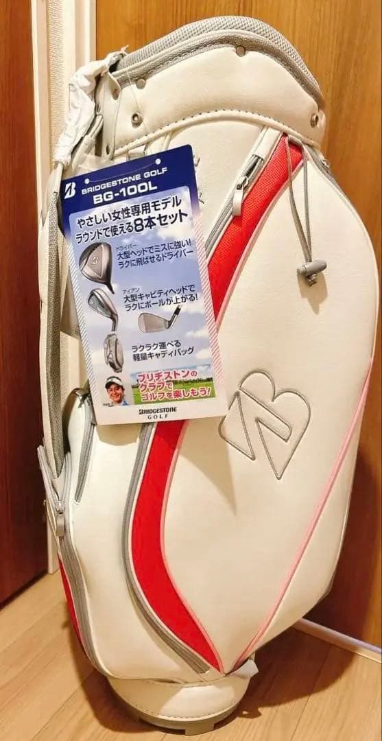 【新品未使用】ブリヂストン ゴルフ キャディバッグ G-100L レディース