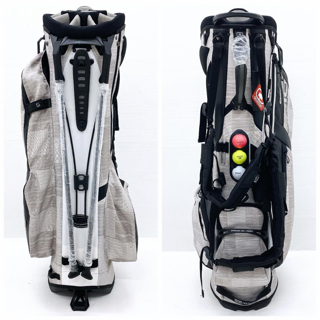 【状態良好】OGIO オジオ キャディバッグ ゴルフバッグ 9.5型 スタンド式