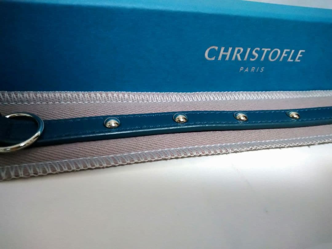 (新品未使用)クリストフル 首輪 プレゼント◎