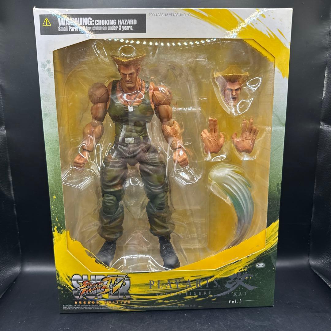 プレイアーツ改 ガイル スクウェアエニックス ストリートファイター