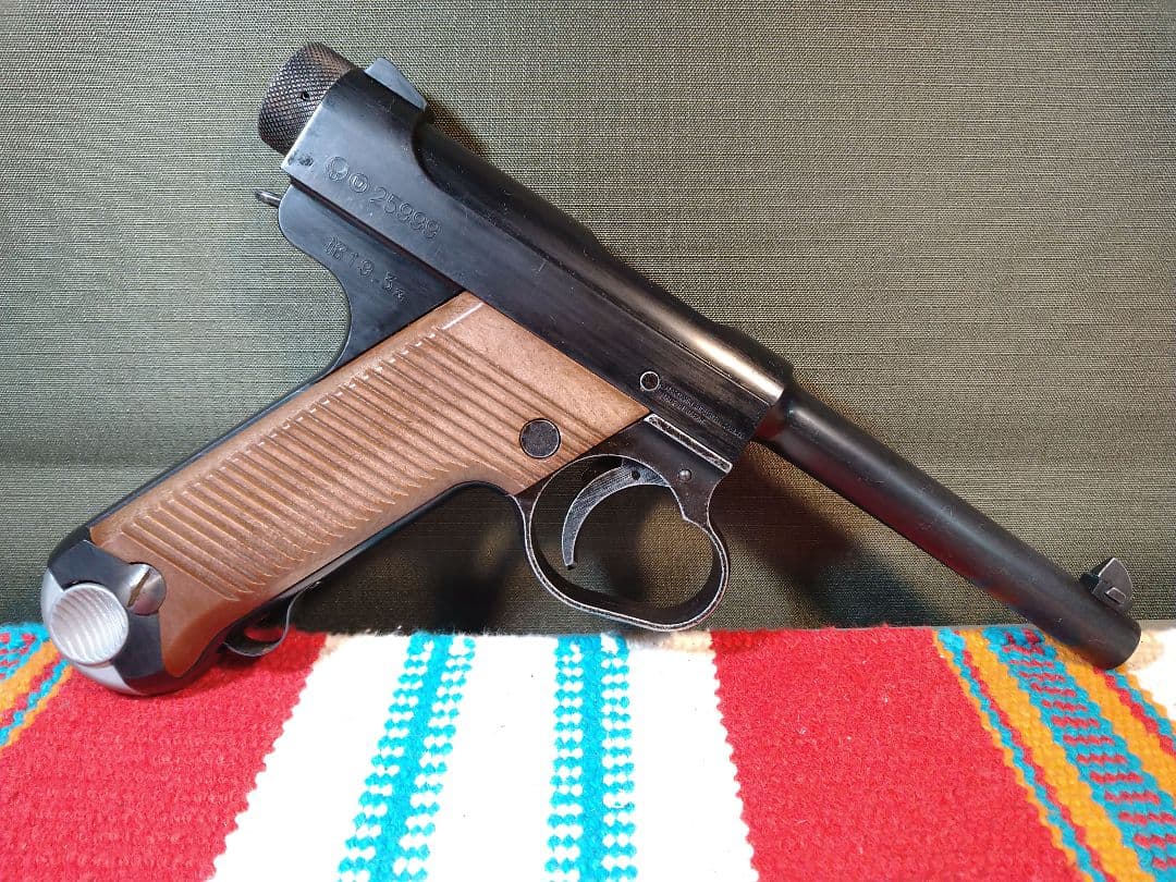 激レア極美！マルシン　南部十四年式後期　８mmBB弾快調ガスブロ　ビンテージ仕様