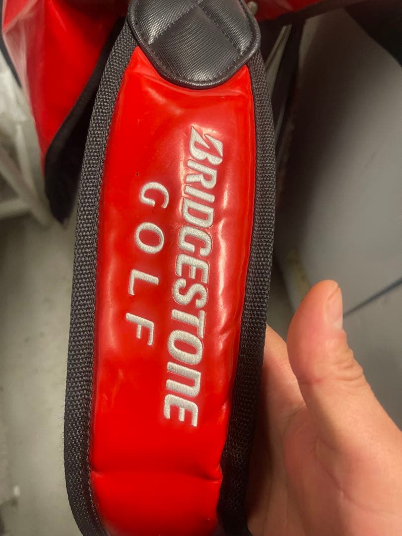 BRIDGESTONE ゴルフバッグ 赤黒