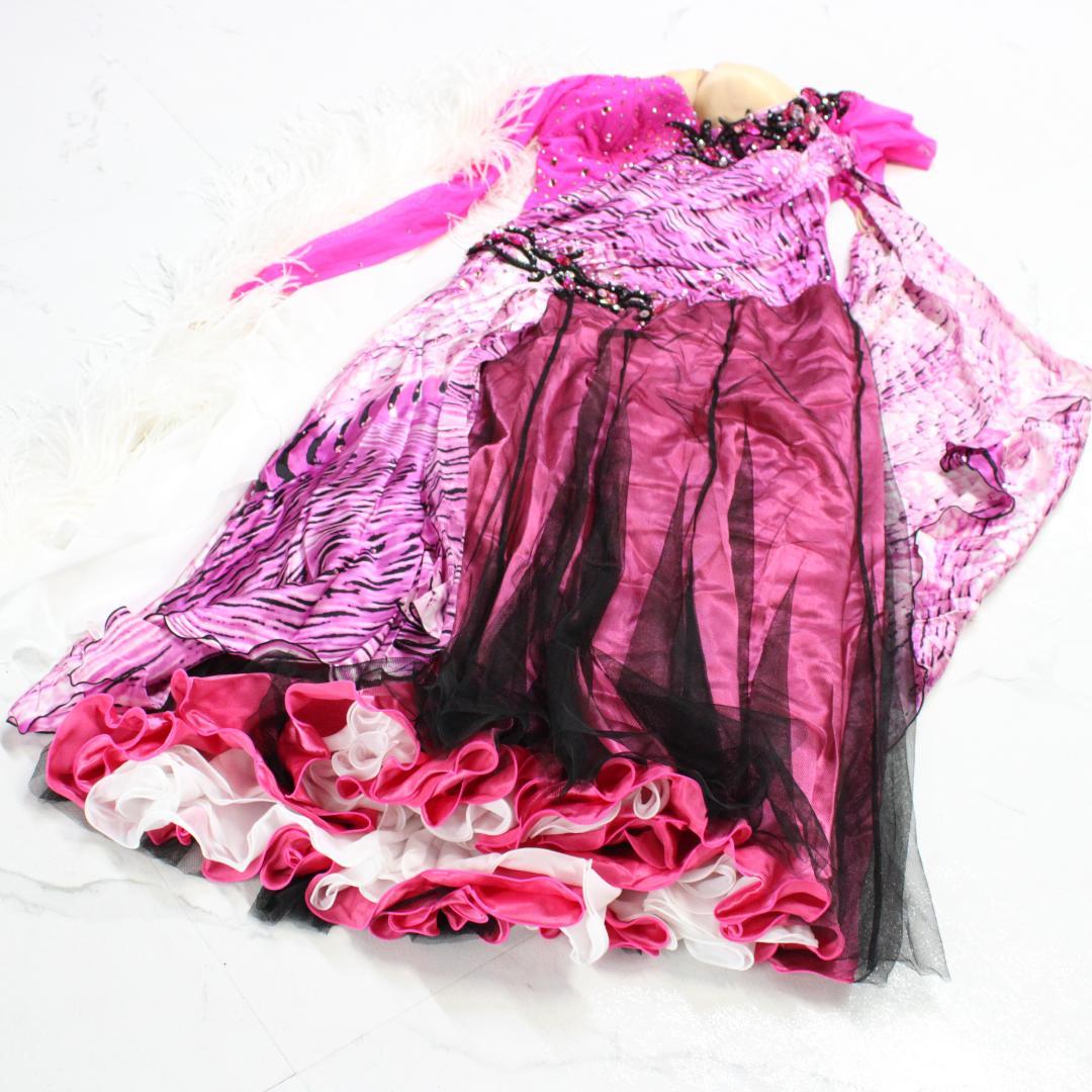 【美品日本製社交ダンス衣装】intheMOOD インザムード ワンピース ドレス