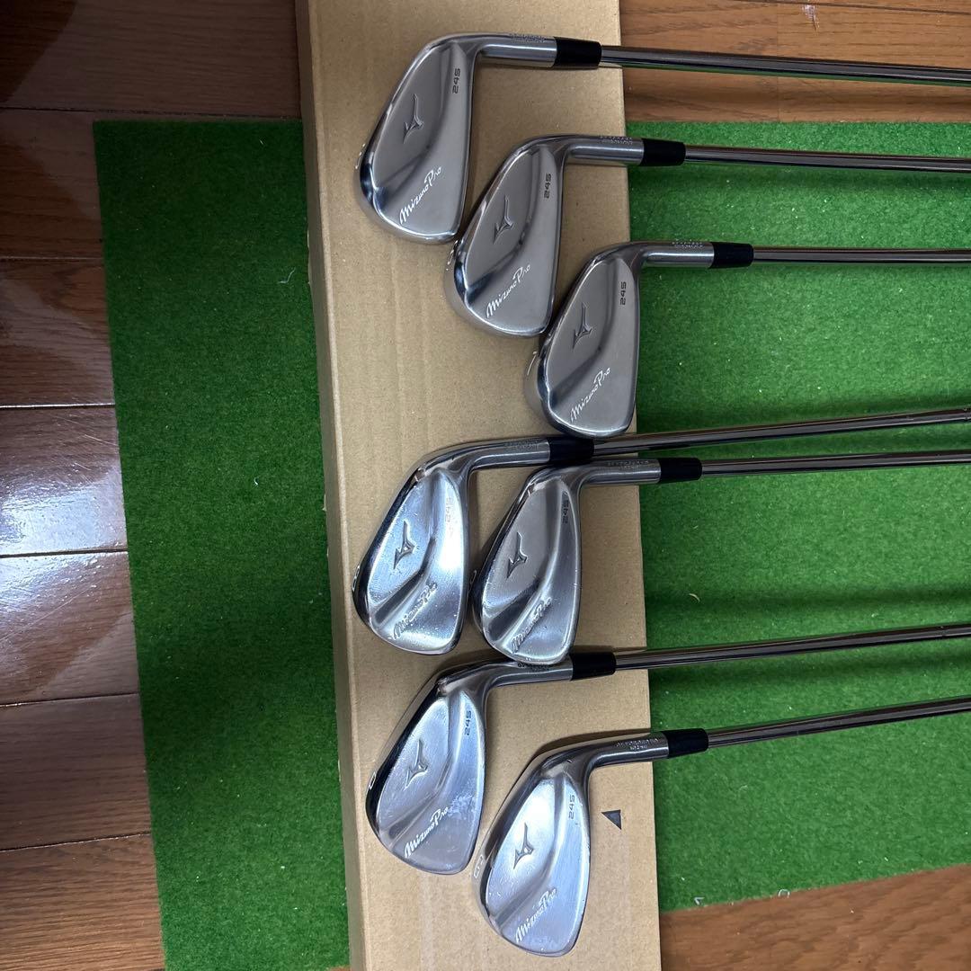 ミズノ アイアンセットMizuno Pro 245 7本　DG95 S200