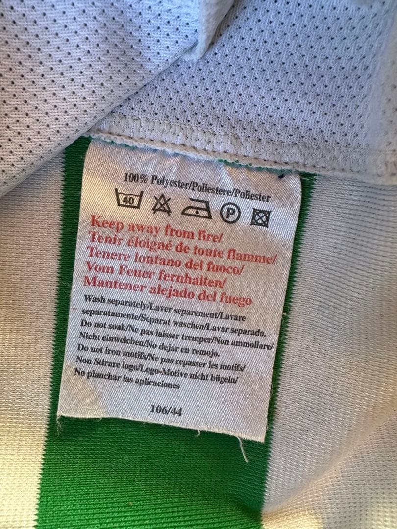 01-02 セルティック ユニフォーム長袖 XLサイズ