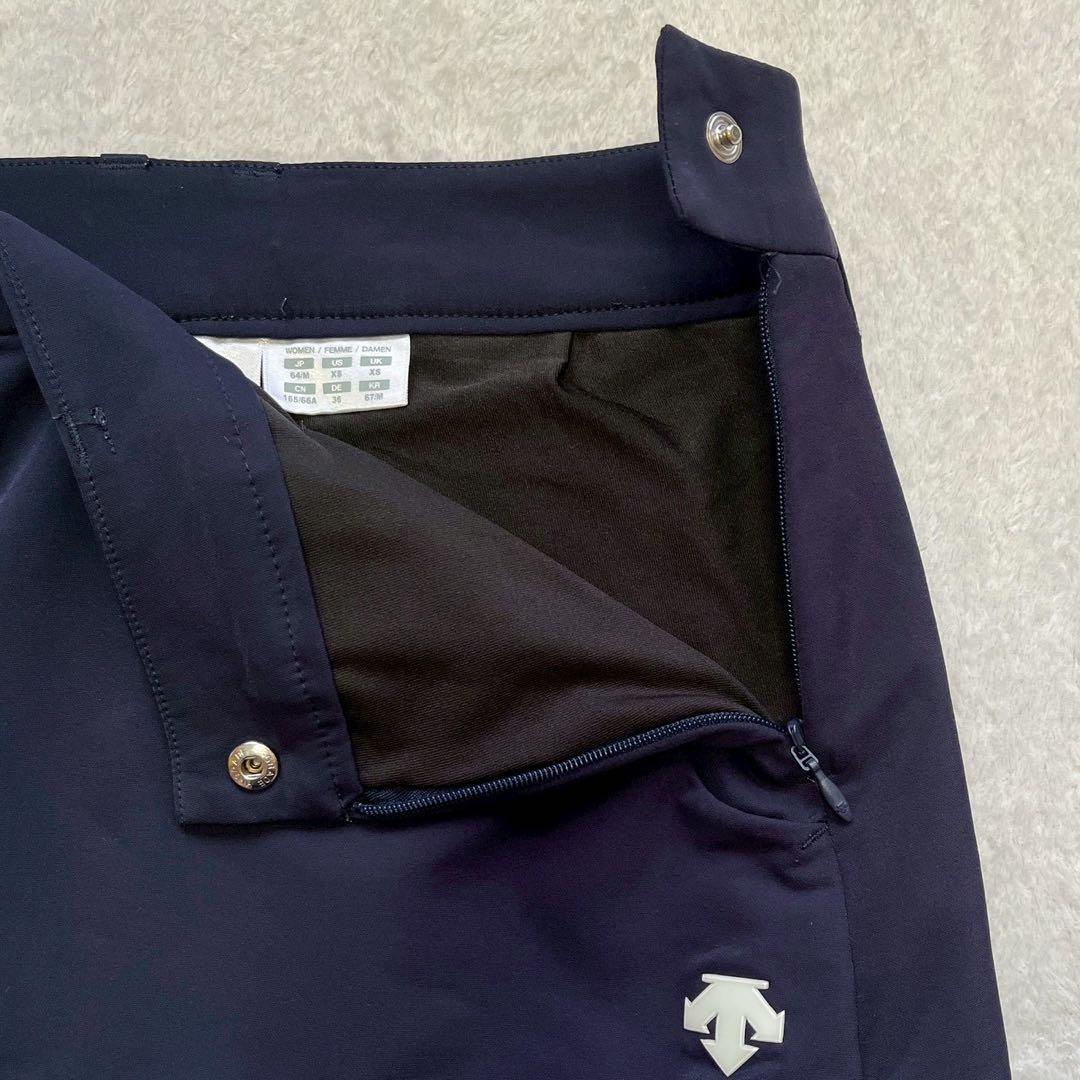 極美品　近年　デサントゴルフ 　セットアップ　ポロシャツ　プリーツスカート