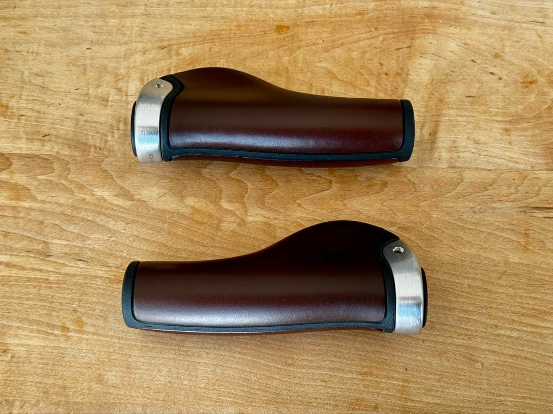 BROOKS ERGON LEATHER GRIPS GP1 ブラウン