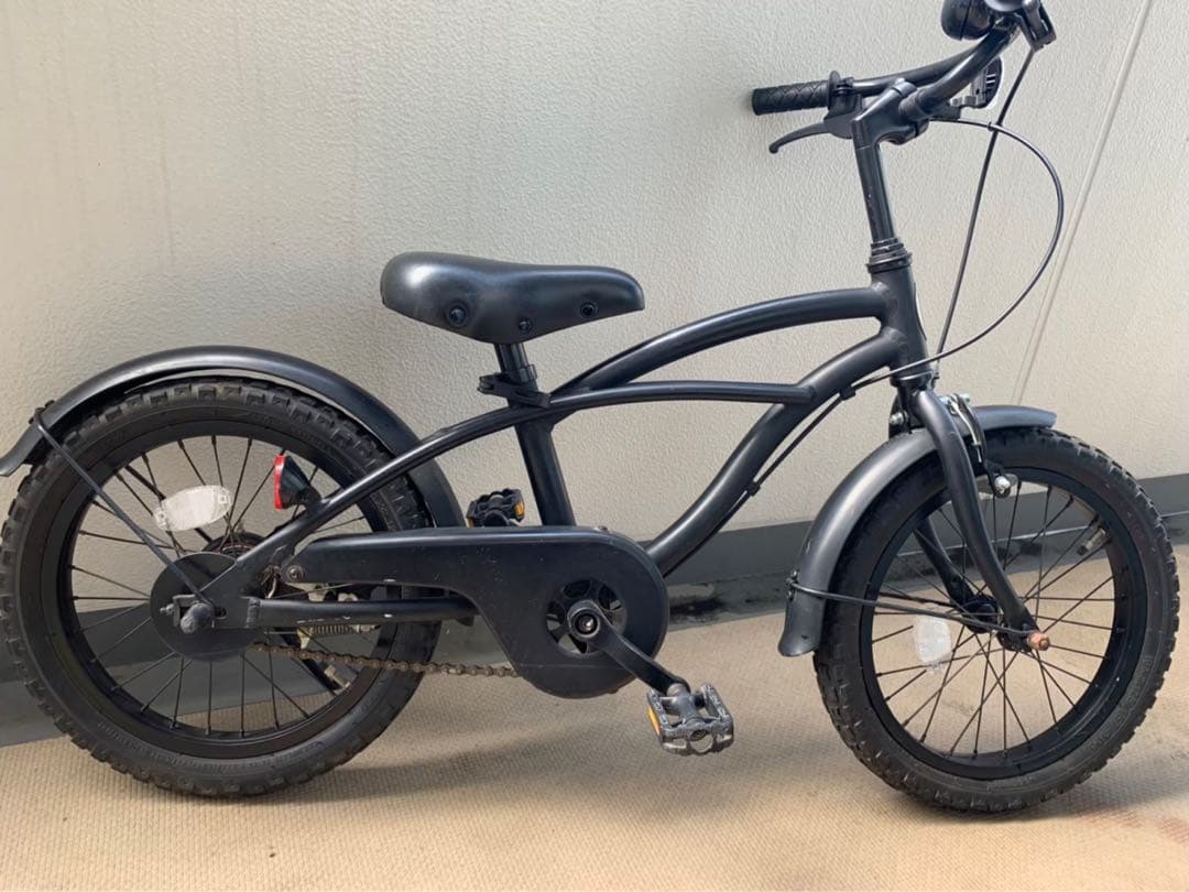 the PARK ビーチクルーザー　マットブラック16インチ