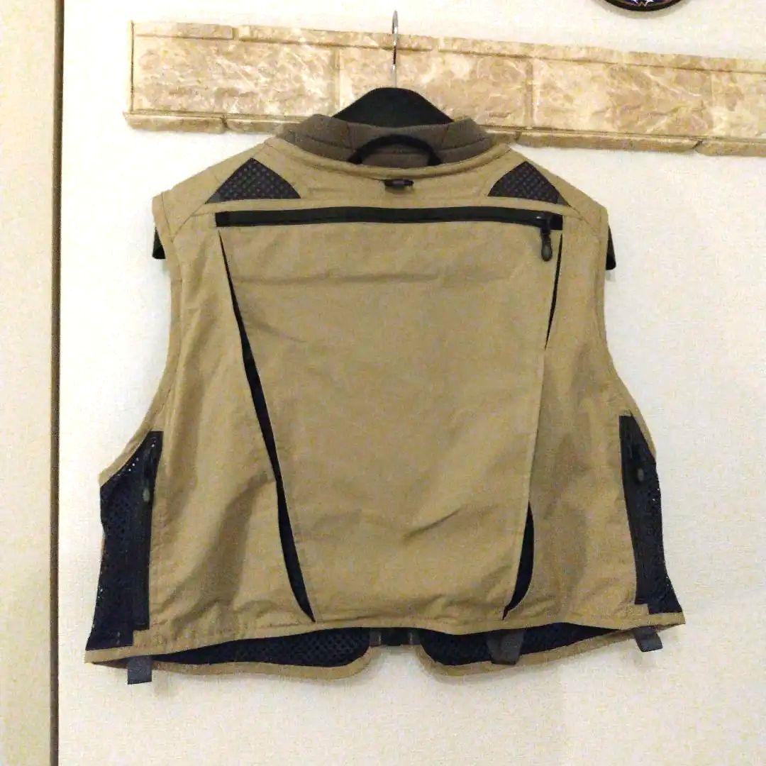 patagonia フィッシングベスト M ベージュ/グレー