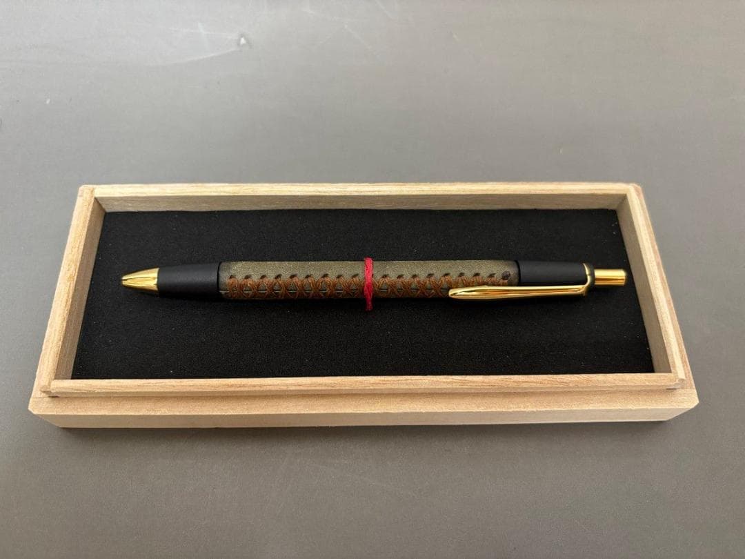 schicksa 革軸ペン【プエブロ グリージオ】シャープペン シックザール