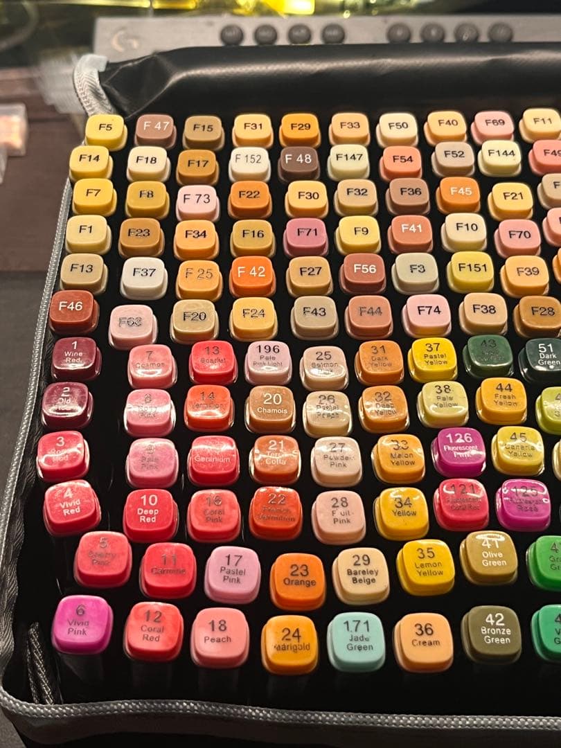 【ほぼ新品】コピックマーカー262色セット　大量　まとめ売り