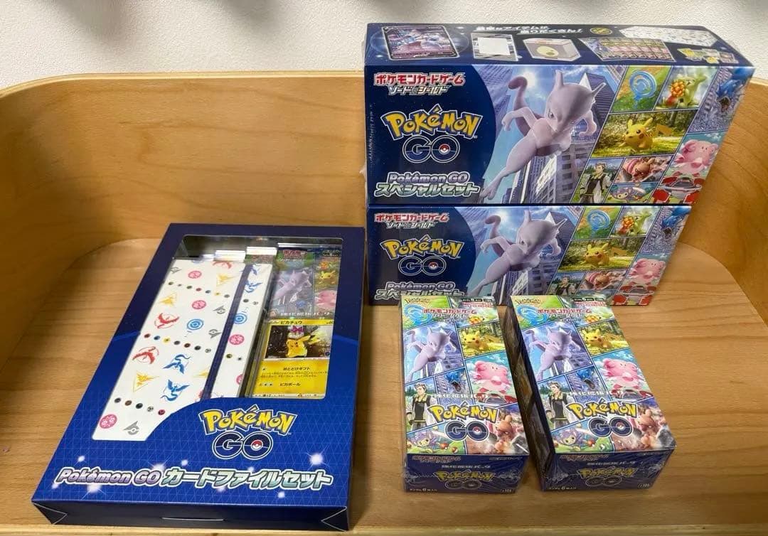 【シュリンク付】ポケモンGO BOX他 未開封5点セット