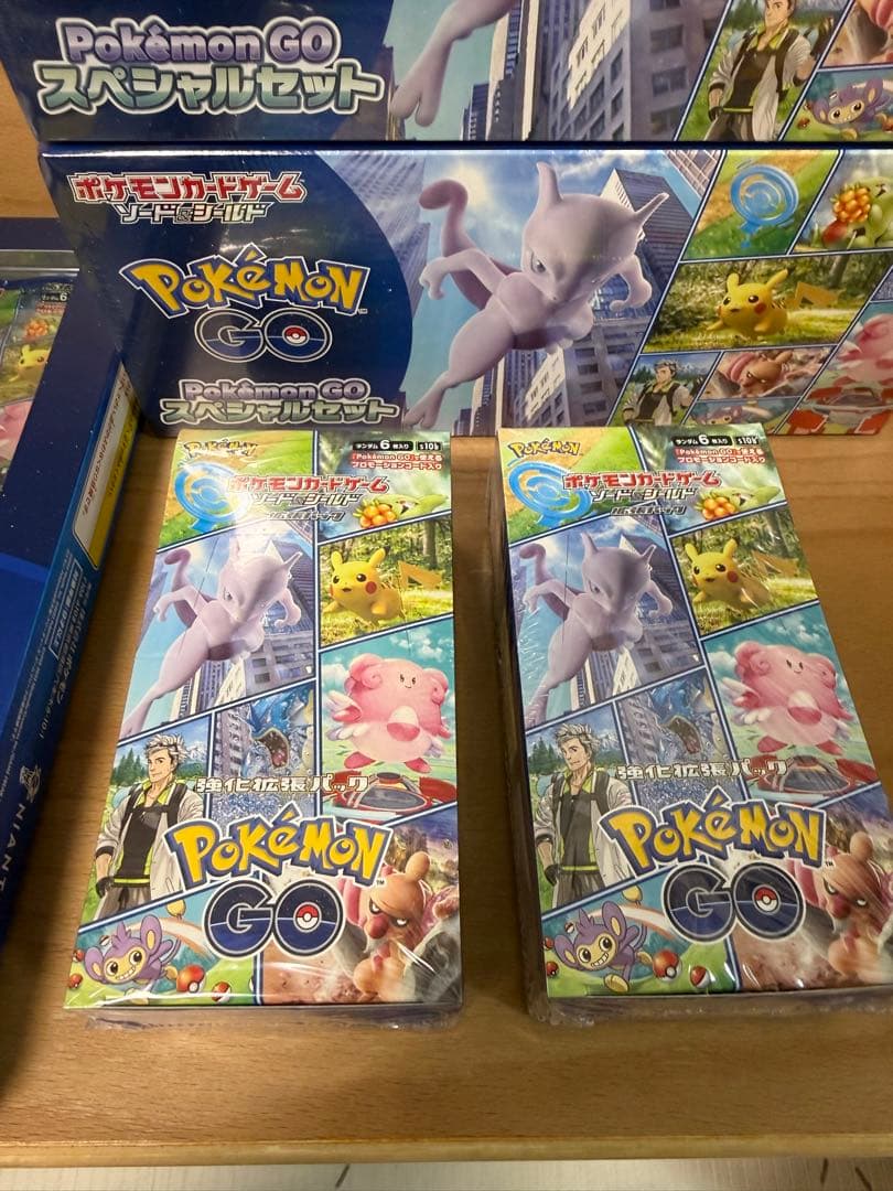 【シュリンク付】ポケモンGO BOX他 未開封5点セット
