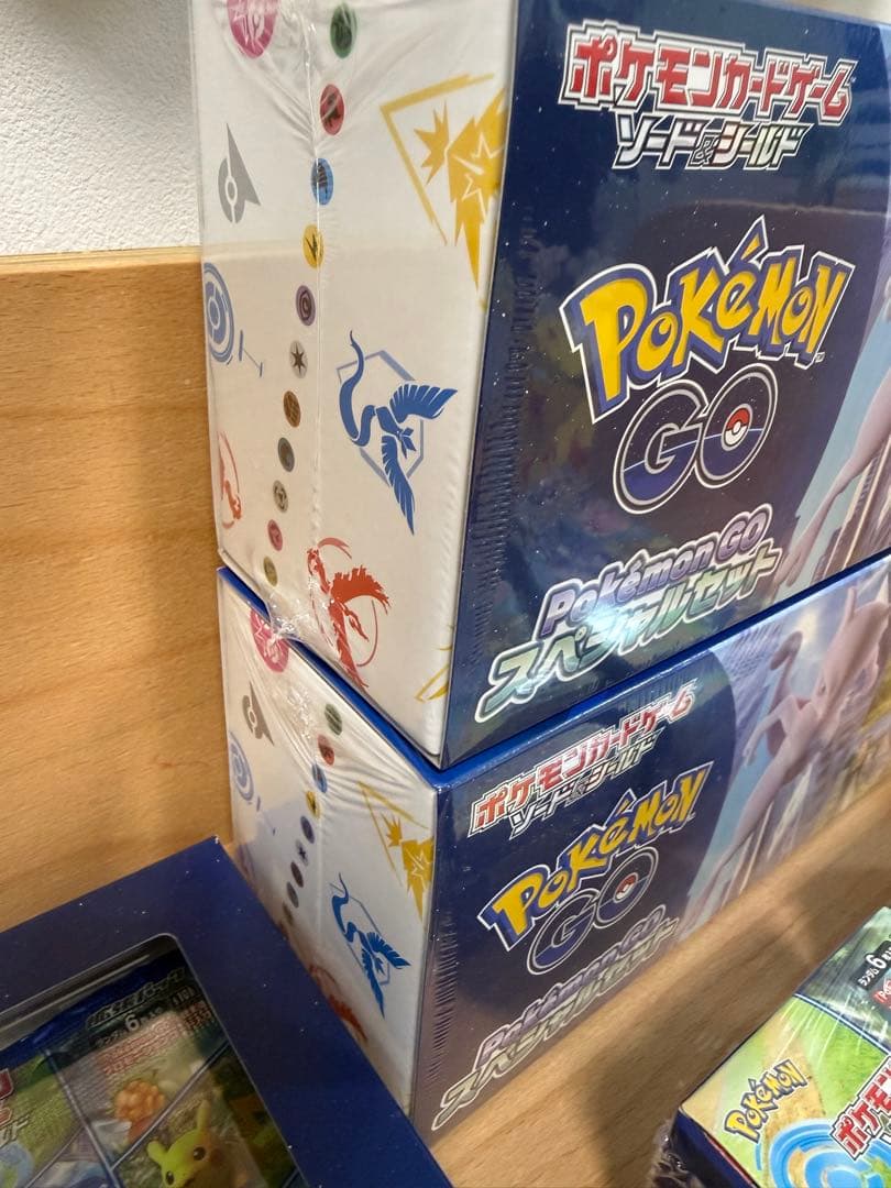 【シュリンク付】ポケモンGO BOX他 未開封5点セット