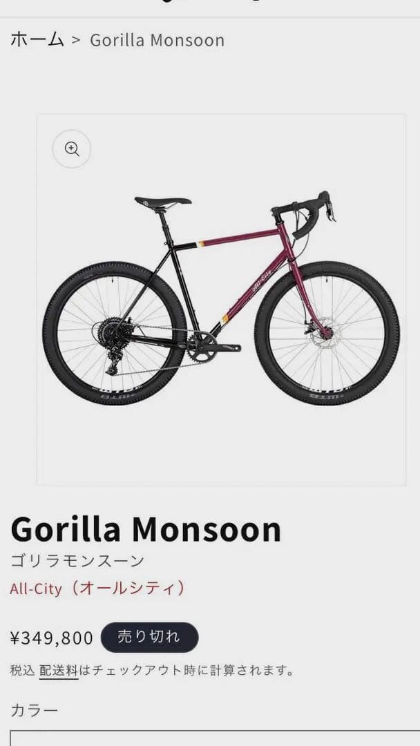 All-City GORILLA MONSOON サイズ49