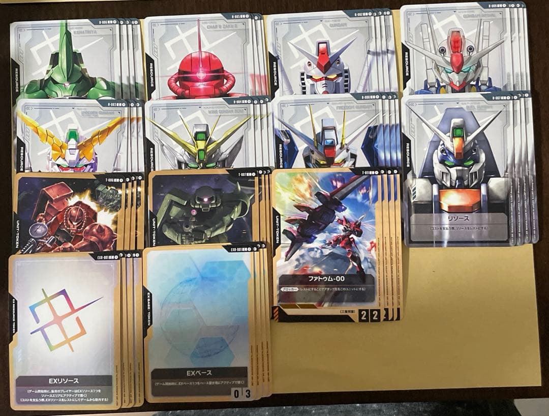 ガンダム　Newtype Rising　R以下　デッキパーツ