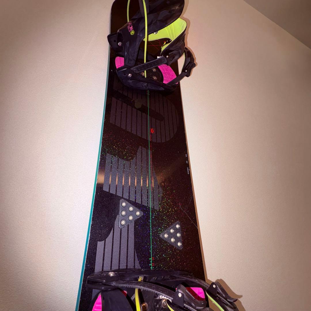 【スノーボードセット】011ボード ＋FLOWビンディング メンズ 152cm