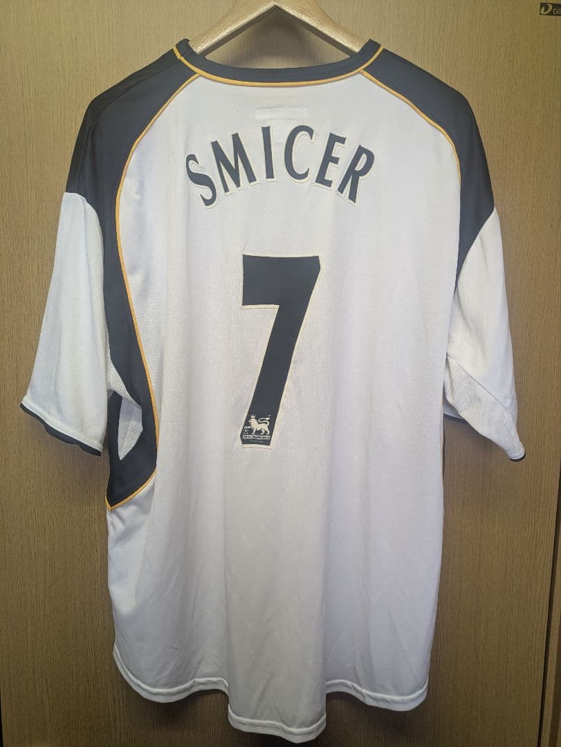 01/02リバプール アウェイユニフォーム 7 ウラディミール シュミチェル