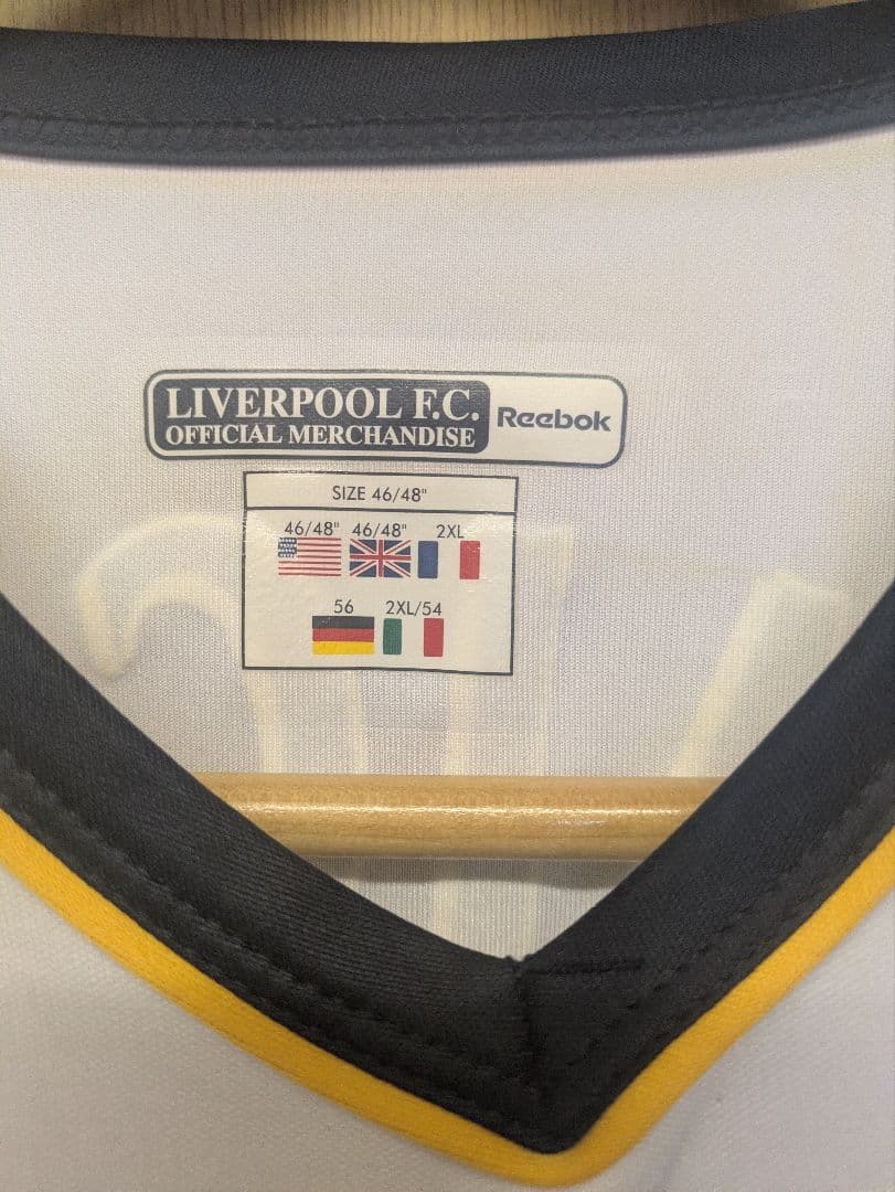 01/02リバプール アウェイユニフォーム 7 ウラディミール シュミチェル