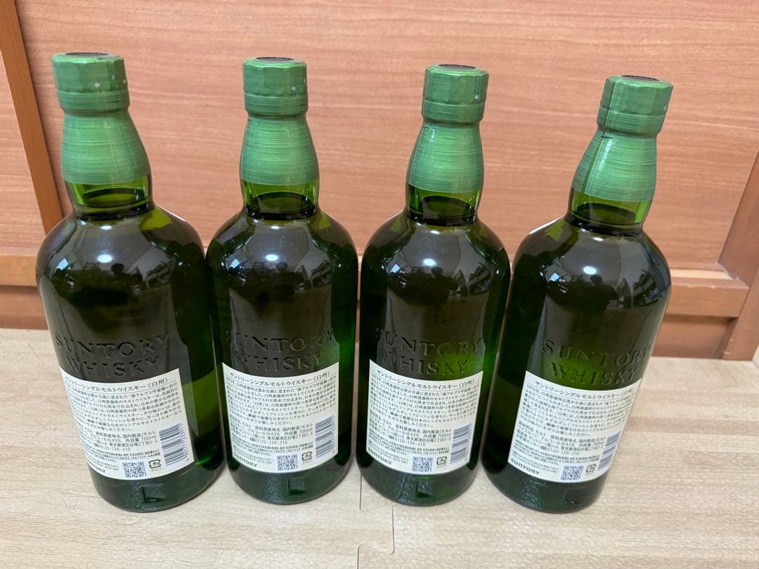 白州ウイスキー 700ミリ　4本セット