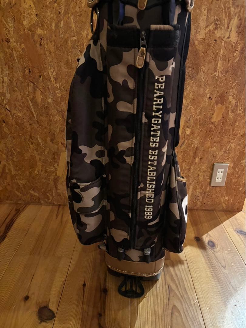 PEARLY GATES 迷彩キャディバッグ 限定
