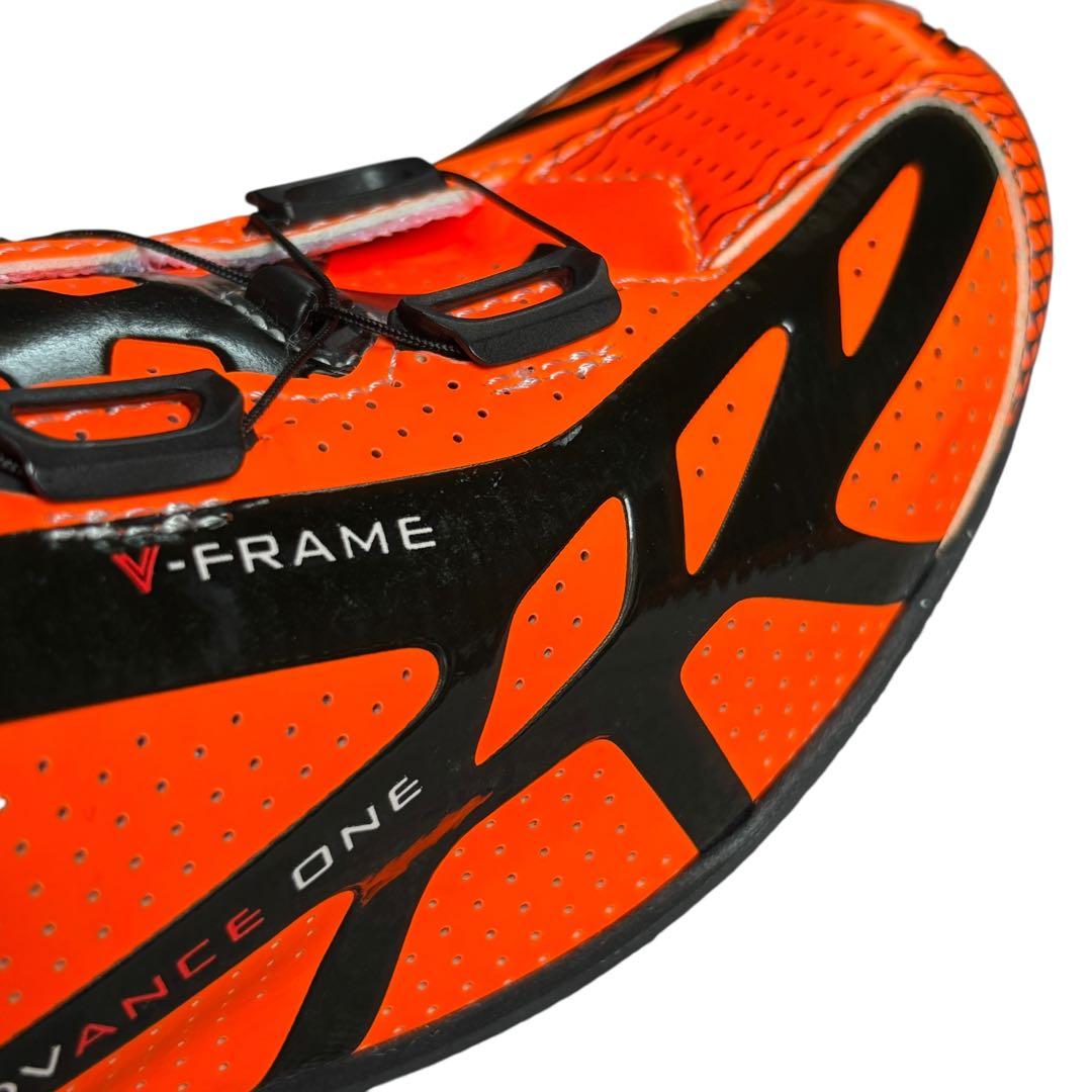 【新品】VITTORIA サイクリングシューズ サイズ43 オレンジ