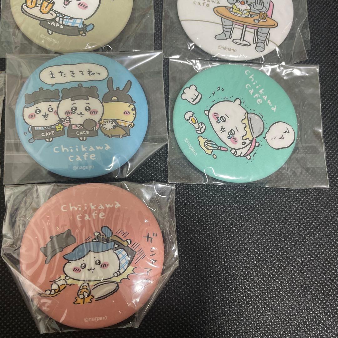 ちいかわカフェ 缶バッジ コンプリートセット