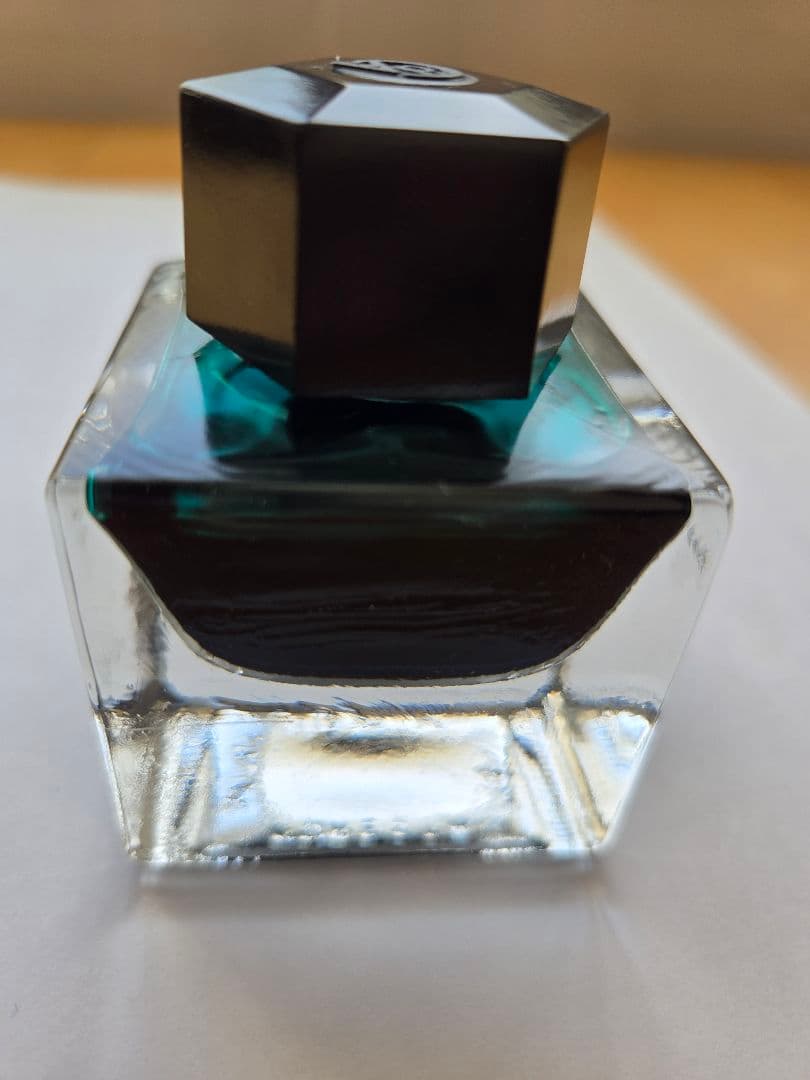 カランダッシュ レマン 万年筆 ターコイズ、インク付