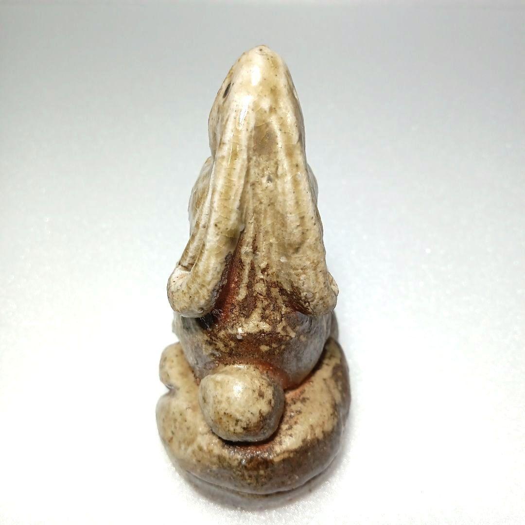 茶道具 香合 (卯) ４代 楽斎 信楽焼