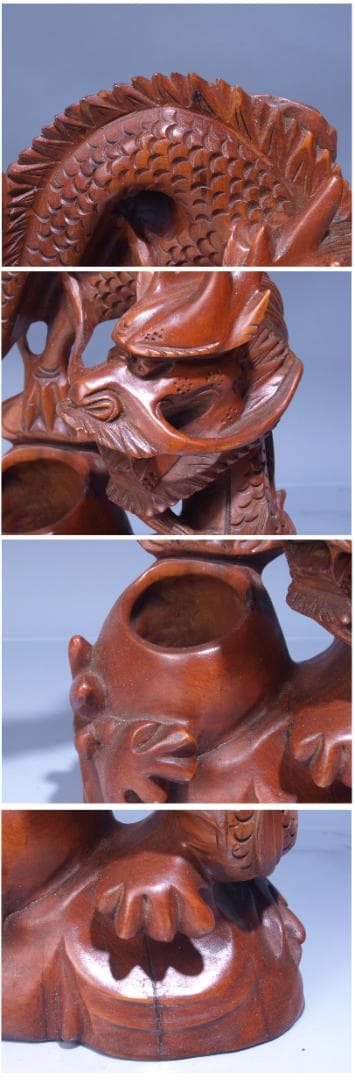 民間仕入れ品　中国清時代 　置物I0538A11-3